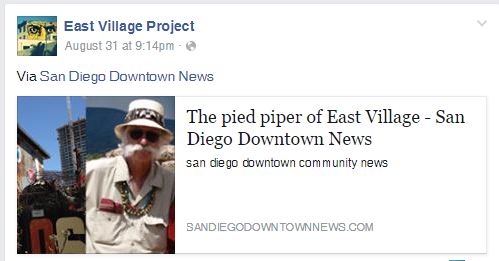 SD Downtown news article